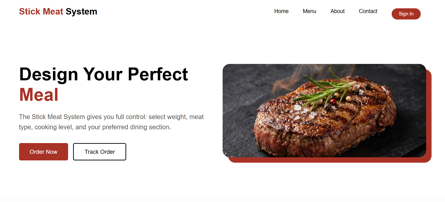 Stick Meat System